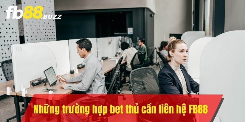 Bet thủ gặp sự cố kỹ thuật cần liên hệ đến nhà cái để được hỗ trợ